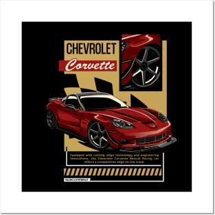 Corvette C6 Posters and Art